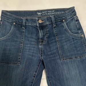 GAP Women's Dark Blue Skinny Jeans